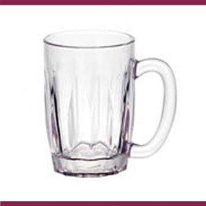 Caneca em Plástico Policarbonato Transparente 630ml